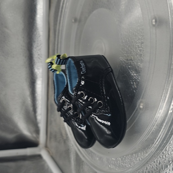 H Gerber Blue Insoled Good Looking Black Dress Shoes For Your Little Boy Sz 0 - Picture 3 of 12